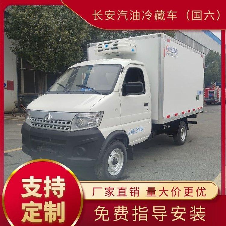 可出口3米小型蓝牌冷藏车 长安汽油冷冻运输车 牛奶冷链车