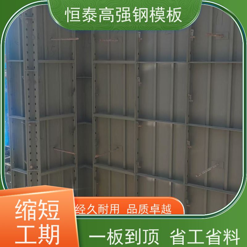 恒泰 现浇墙体建筑模板 可定制定尺可异形 一体挤压成型