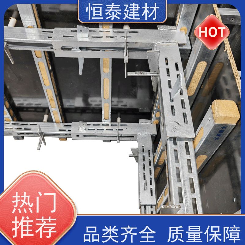 恒泰 热镀锌防锈 钢背楞结构加固件 2.7米长 可重复周转使用性价比高