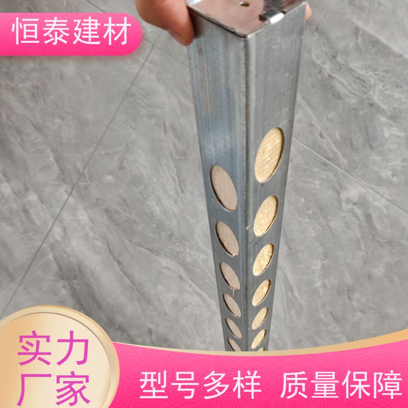 恒泰建材 四面孔钢包木 荷载大间隔距离可以加大 三个月起租