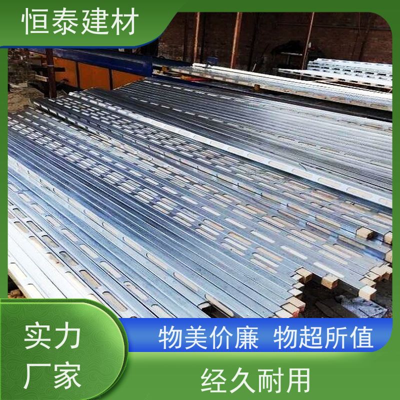 恒泰建材 墙体模板支撑钢包木 不用二次找平或抹灰 可做方案预算