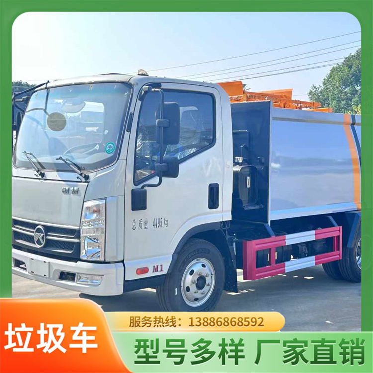 纯电动压缩垃圾车厂家 电池容积大续航里程长 环保节能
