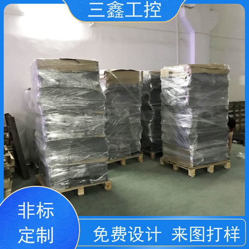 深 圳三鑫3U控制机箱 螺丝机外壳 支持ATX母板 LED指示 USB和PS/2接口 