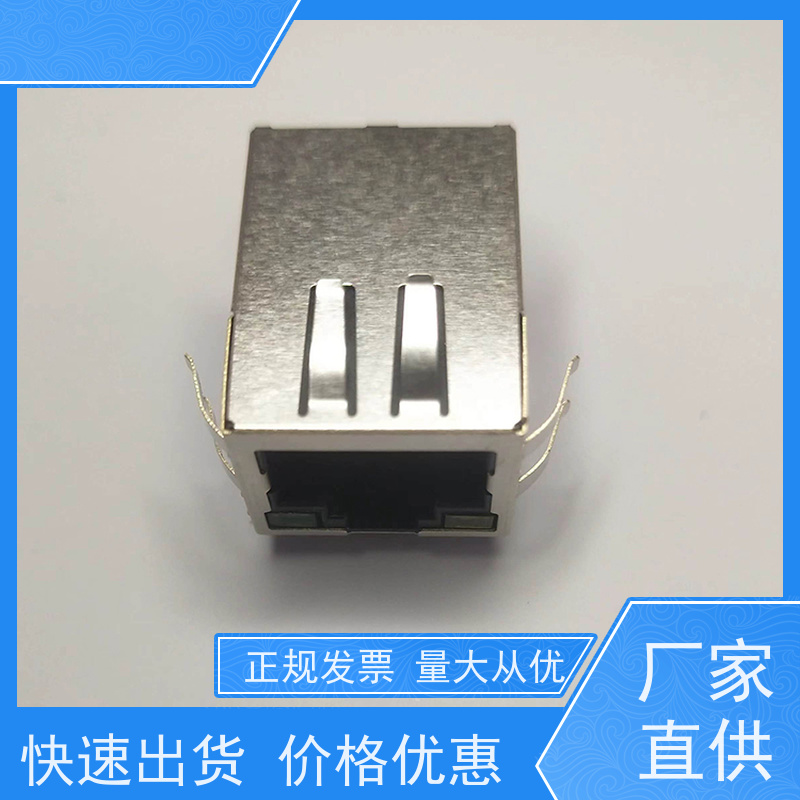 百兆网口RJ45 RA19113G08GA 网络接口 连接头厂家定制 永利泰