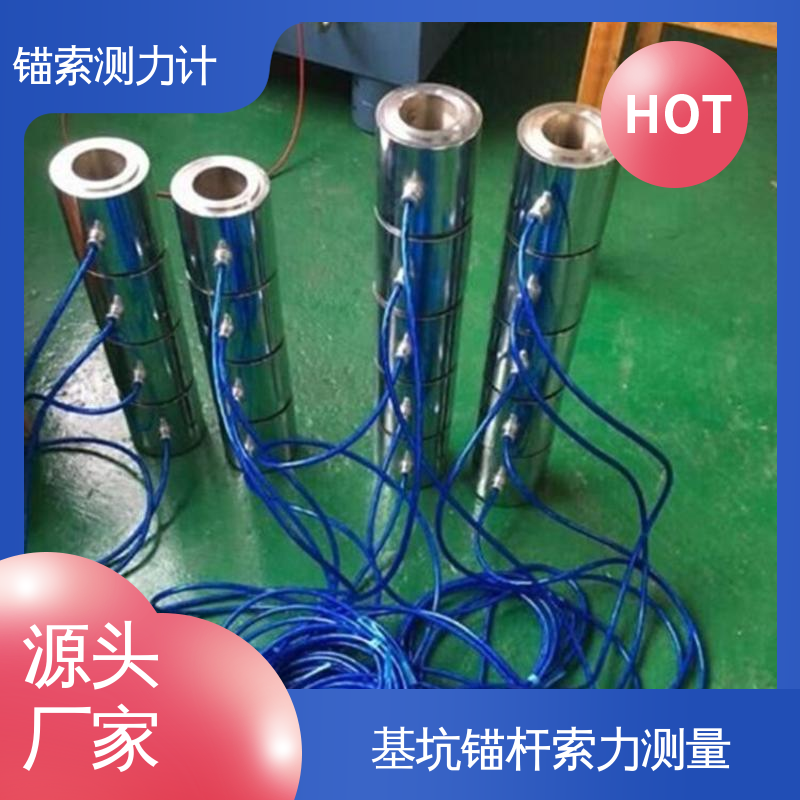 基坑支护 应变式锚索计 频率、加速度 7*24小时全天测量