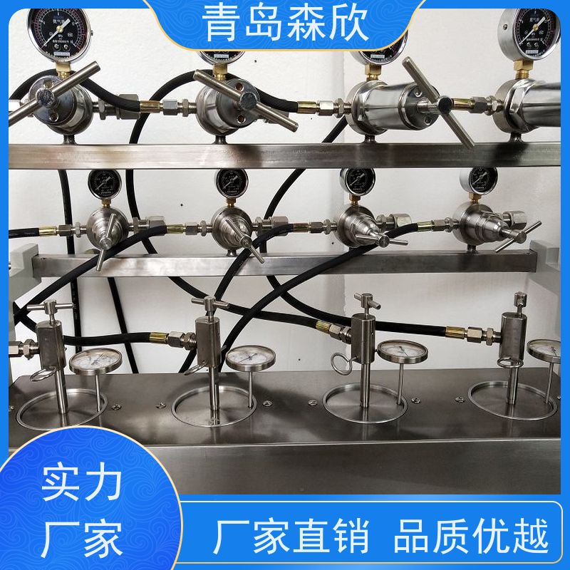 液泥浆失量仪检测装置高压失水仪四联高温滤失仪测定测试效率高