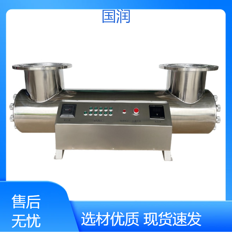 国润过流式紫外线杀菌消毒器泳池水二次供水RZ-UV2-LS60