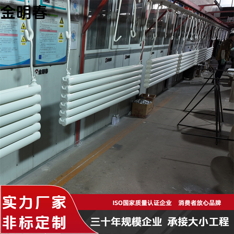金明春 厂家供应 GZ2/800 钢二柱散热器 外型美观耐腐 规格齐全