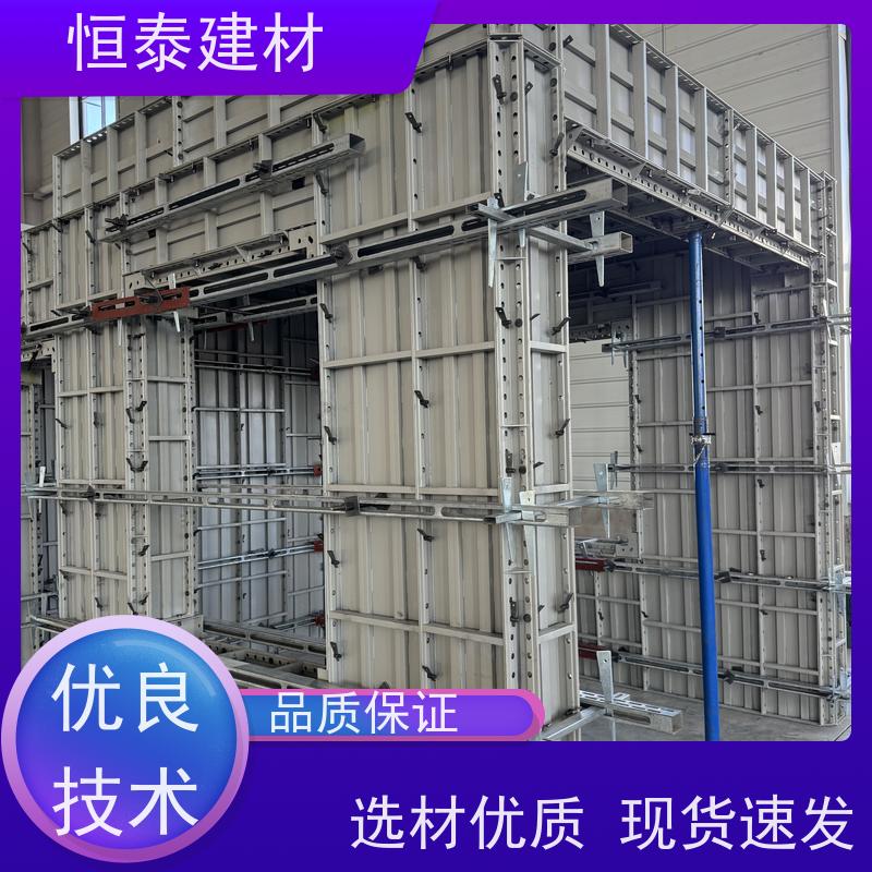 恒泰 壁厚3MM 钢背楞主龙骨 60公分长 剪力墙模板支撑