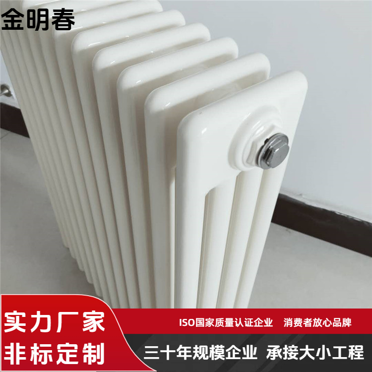 金明春 厂家供应 QFGZ412钢制柱型散热器 造型美观 按需定制