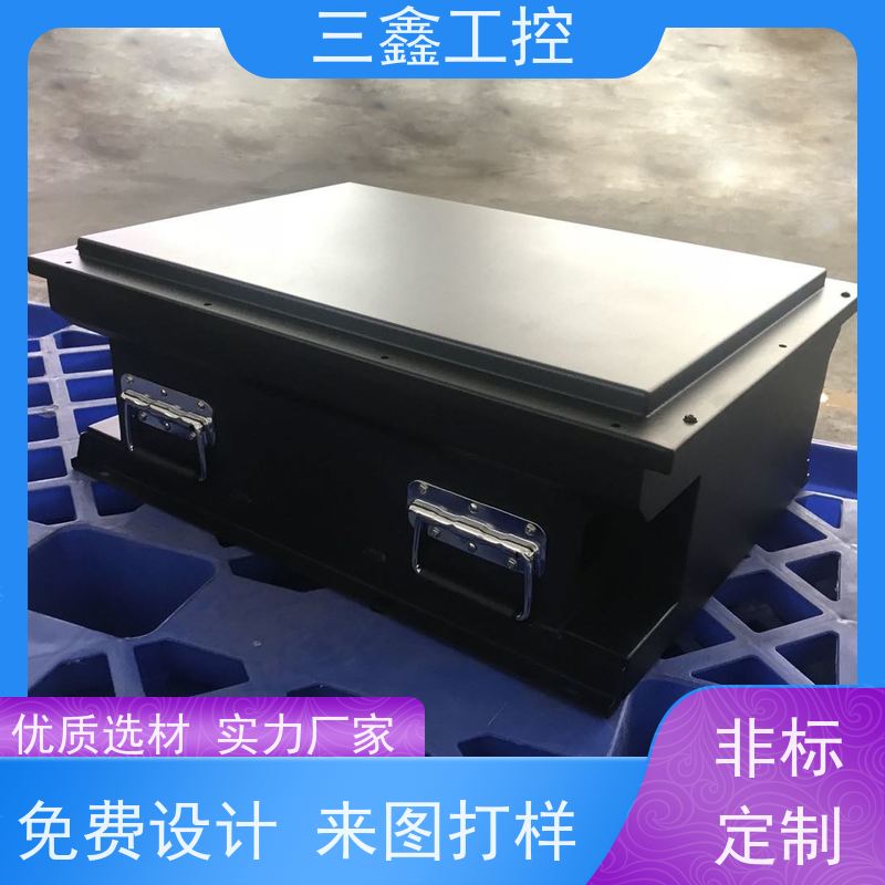 深 圳三鑫2U仪表仪器机箱 螺丝机外壳 OEM/ODM定制方案 免费打样