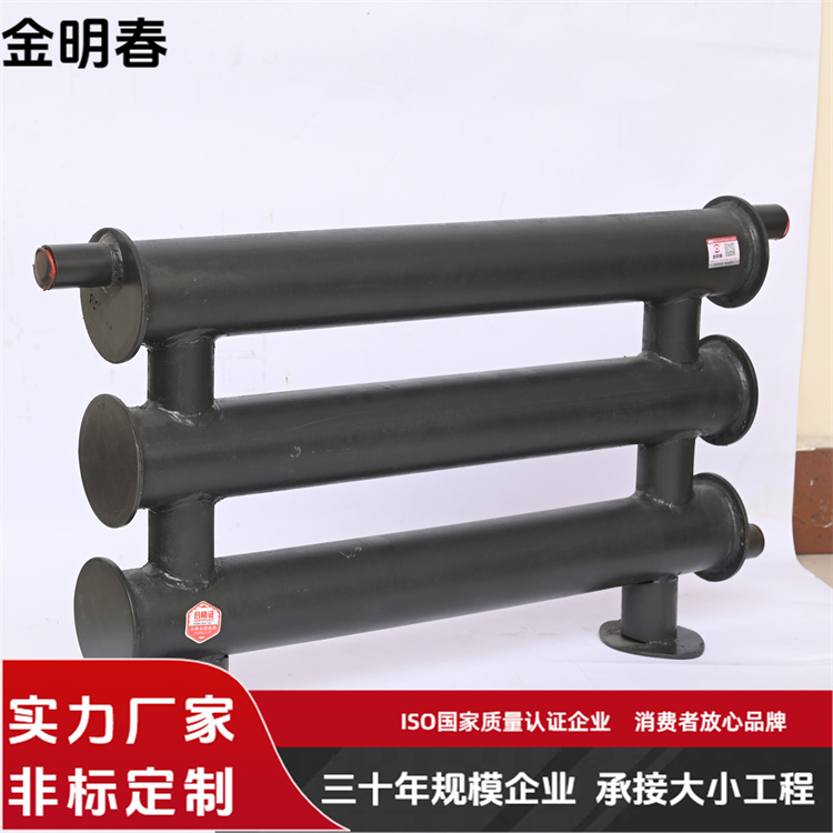 金明春 厂家 工业光面管散热器DN200-219mm 传热性能稳定 按需定制
