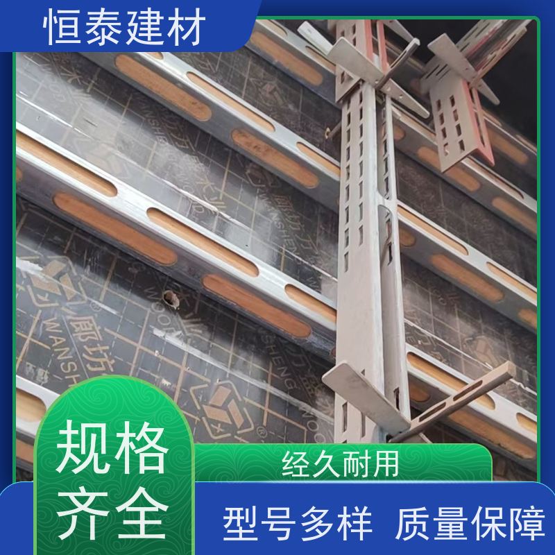 恒泰 热镀锌防锈 高强钢钢背楞替代圆管 3米长 任意搭建无技术要求