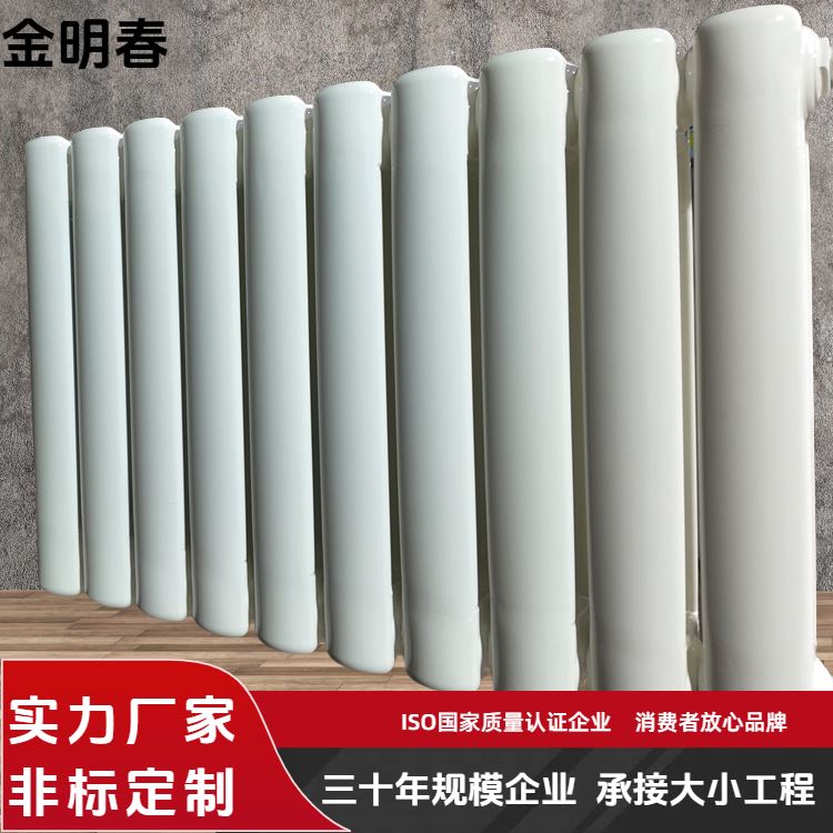 金明春 厂家 QFGZ212钢制二柱型散热器 耐用耐腐蚀 规格齐全