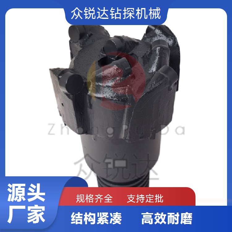 三翼133金刚石钻头 硬岩钻进烧结体钻具 巷道掘进矿用配件