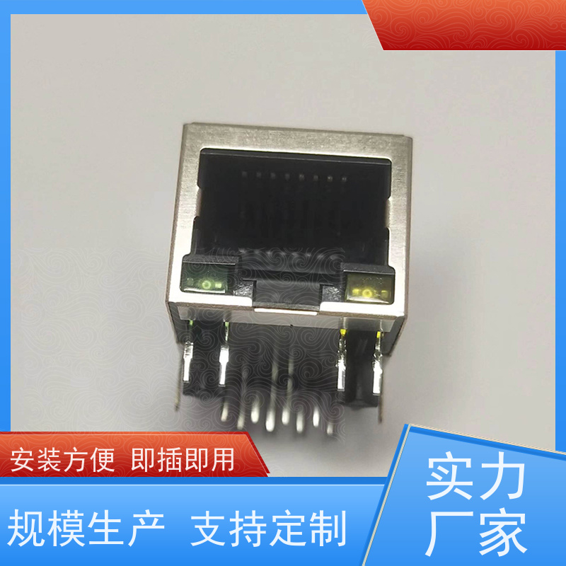 RJ45接口 永利泰 RA19013H02GA 网络接头实力厂家 网口连接器