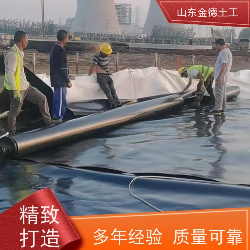 金德土工 固废池吹塑HDPE膜 防腐黑膜 发货快速 