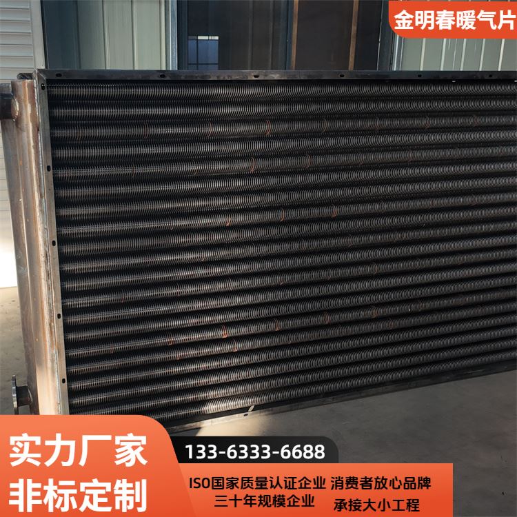 金明春 厂家供应 厂矿用钢管散热器 效率高污染小 支持定制