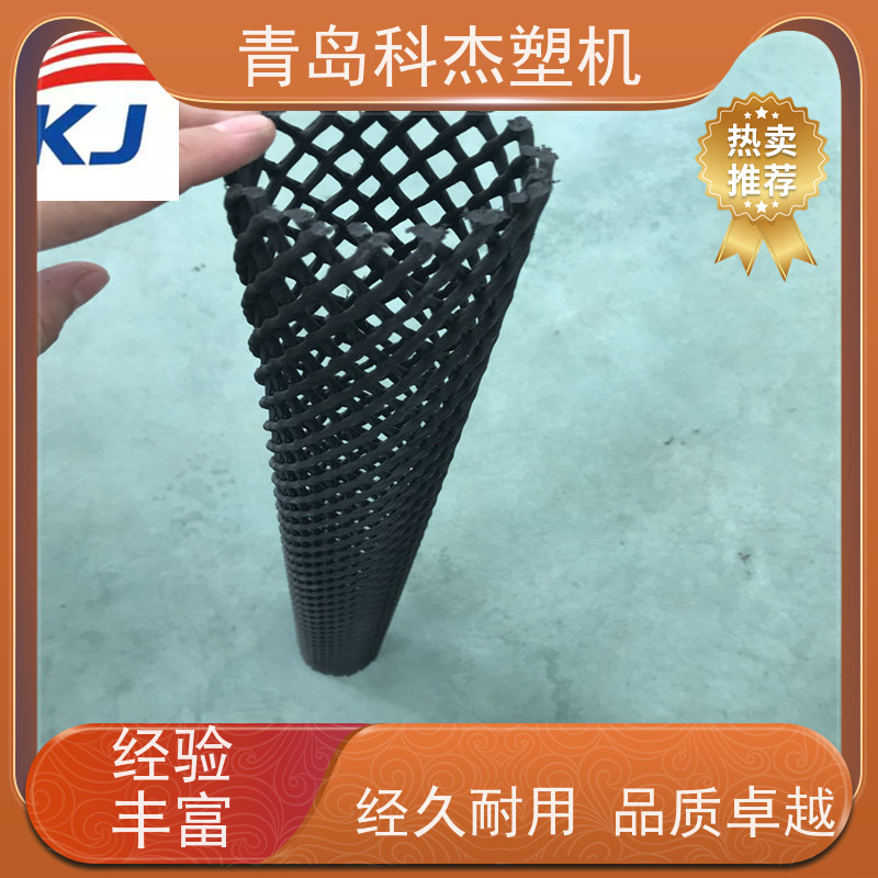 青岛科杰 出口海内外 塑料方形菱形网管设备 自主研发 性价比高