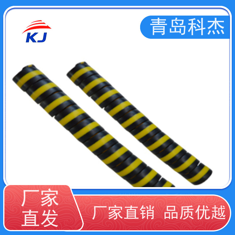 青岛科杰 工厂直供 安装缠绕式 彩色电线水管护套设备 抗压性强 全自动