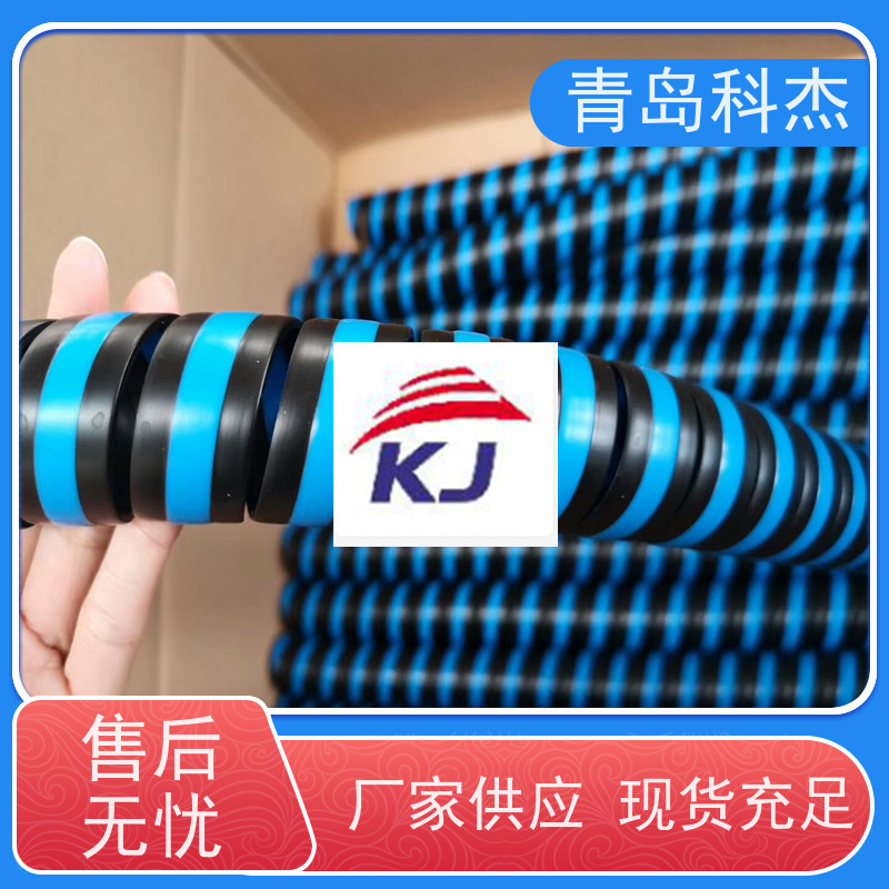 青岛科杰塑料机械有限公司 充电桩枪线螺旋保护套设备 效率高 全自动