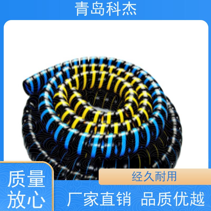 青岛科杰 工厂直供 液压胶管螺旋保护套设备 产量高 省时省力