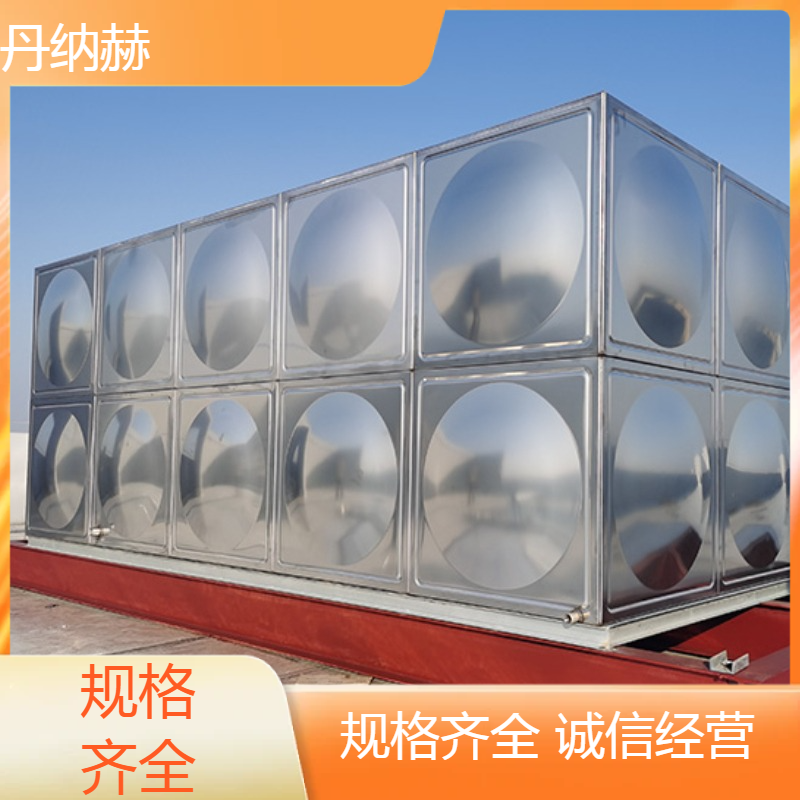 大型长方形不锈钢地埋水箱组合焊接小区学校医院酒店150吨定制