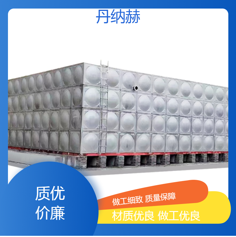 水泵房长方形不锈钢生活水箱组合焊接小区学校医院酒店现场安装