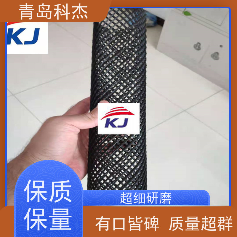 青岛科杰塑料机械有限公司 订单多 空气净化网管 自主研发 全自动