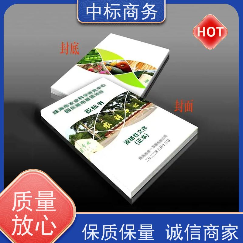中标商务 成 都投标文件代做代 写 内容完整 为客户量身定制