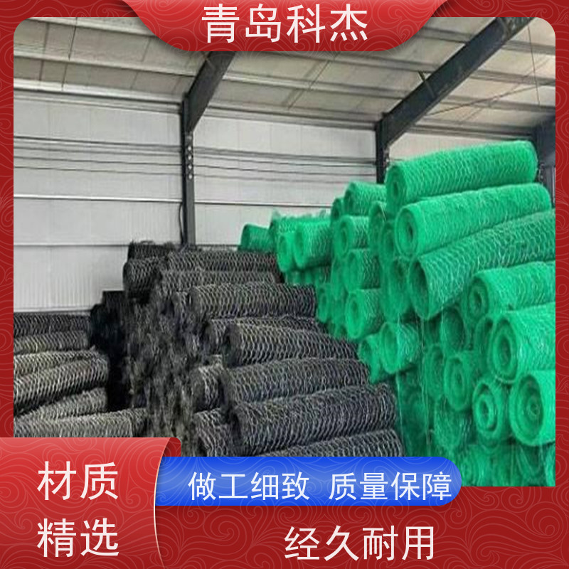 科杰塑机 自主研发 生态护坡三维固土网垫生产线 产量高 性能稳定
