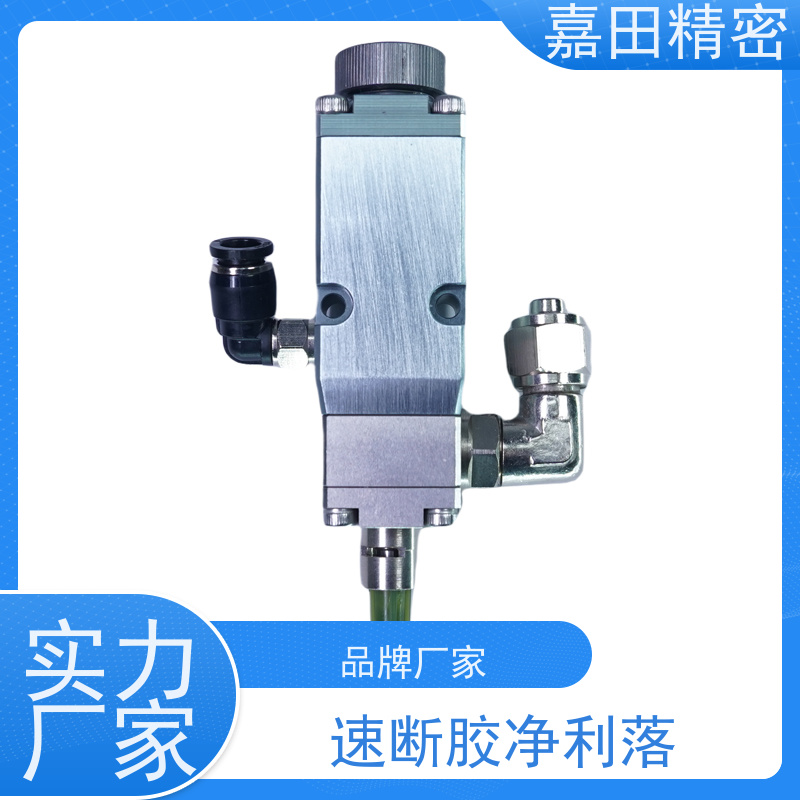 JT-V400UH 点胶阀，蕴含大流量能量，精准点涂 UV、硅油，适全自动喷