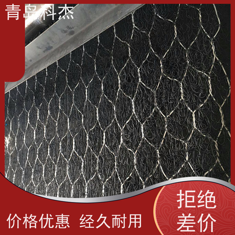 青岛科杰 厂家直供 河道护坡治理养护土工网垫 生产线 效率高 省时省力