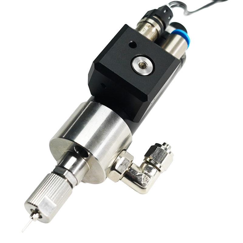 JT-V420A 阀撞针式 MAC 联控 流量精准可调 胶阀无残胶 适试剂 溶剂