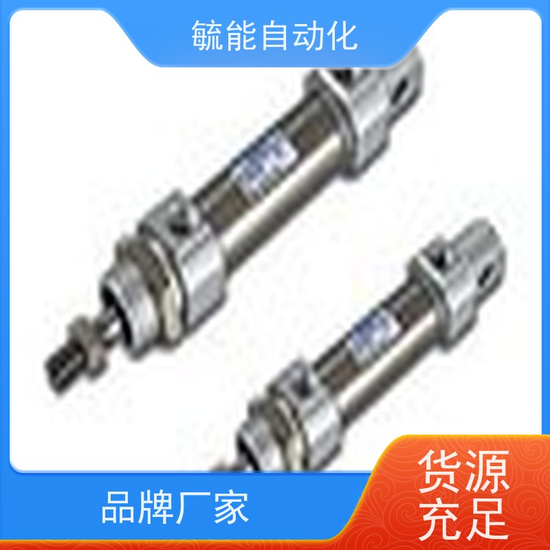SMC无杆气缸双杆双作用双向锁紧导轨无杆气缸传感器