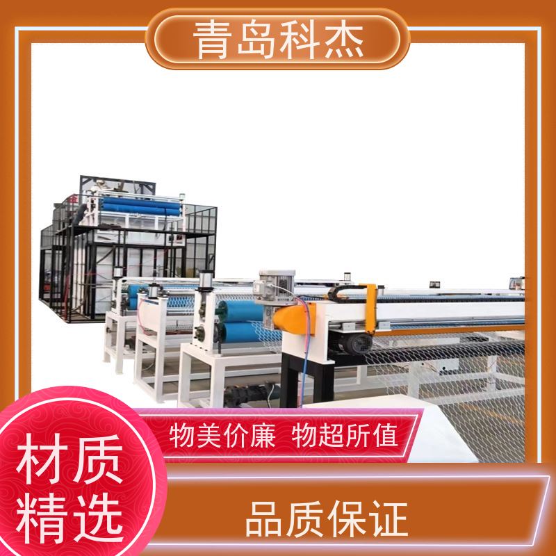 青岛科杰 国内直供 堤坝防护养殖畜牧塑料平网设备 自主研发 支持定制