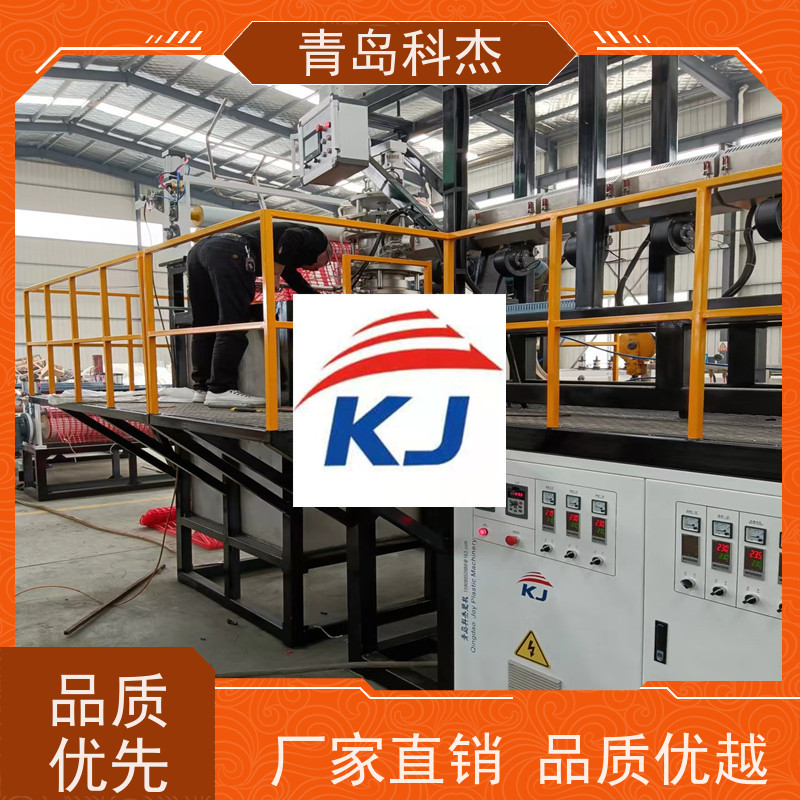 科杰塑机 产量稳定 塑料菱形挤出网设备 效率高 省时省力