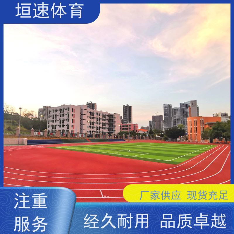 垣速 弹性塑胶颗粒 儿童游乐场地坪 幼儿园操场跑道缓冲性能佳