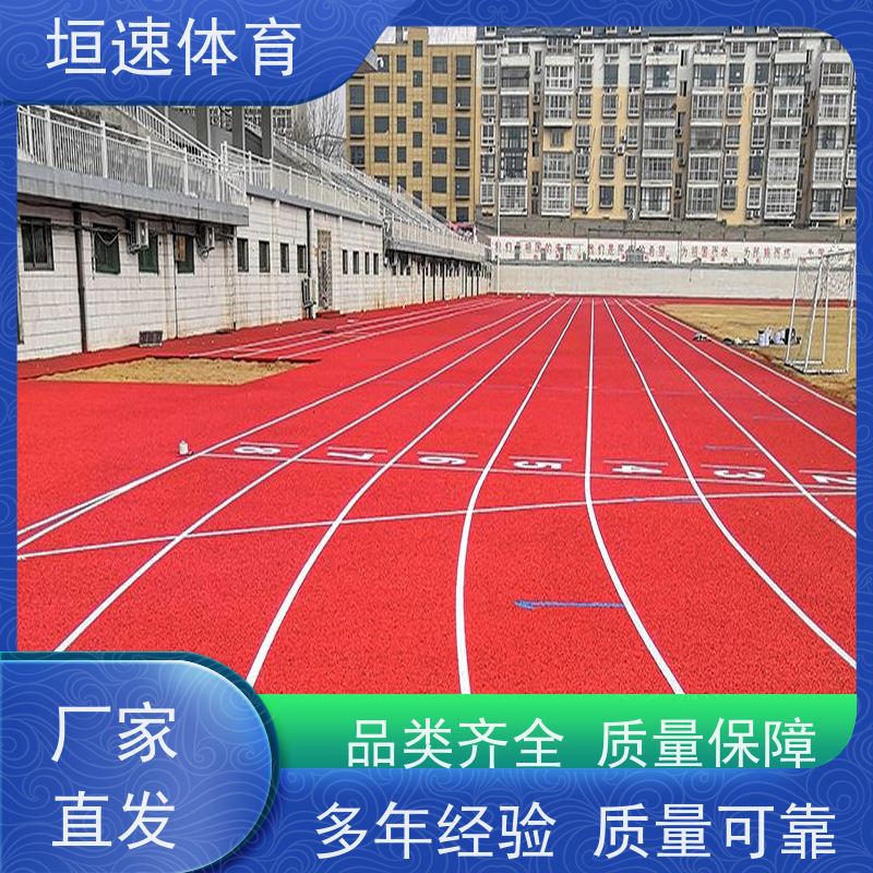 垣速 运动场epdm灰色 小区游乐场地坪 塑胶弹性跑道全天候适用