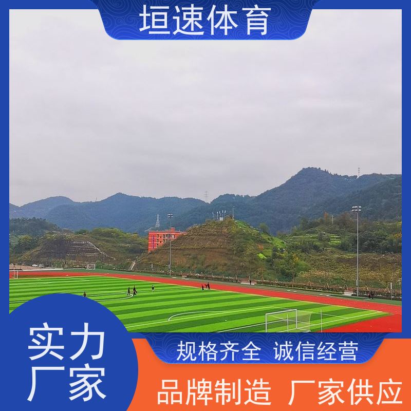 垣速 弹性pu运动场200㎡ 室外运动场地坪 操场塑胶跑道平整顺滑