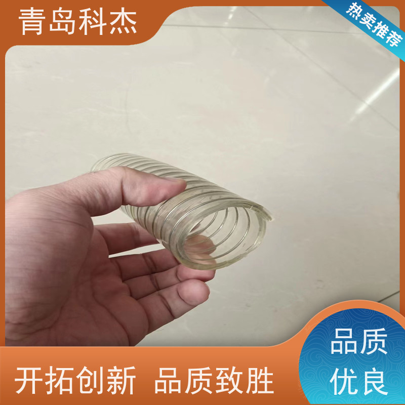 青岛科杰 技术改良 高耐磨高压缩钢丝吸尘管设备 外形美观 支持定制