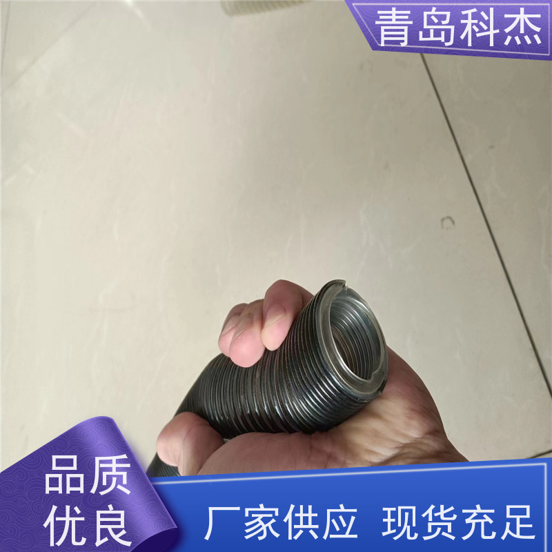 青岛科杰 厂家直供 增强钢丝加厚耐磨吸尘通风管设备 效率高 性能稳定