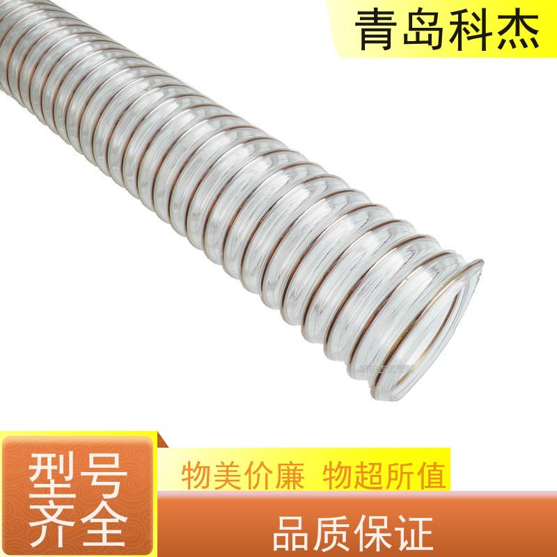 科杰 售后服务 透明铜丝伸缩软管 PU夹钢丝管设备 产量高 性能稳定