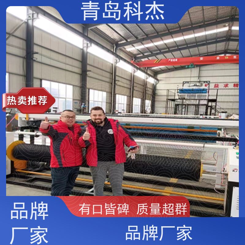 科杰 可连续生产 塑料菱形滤芯网设备 无废品 省时省力