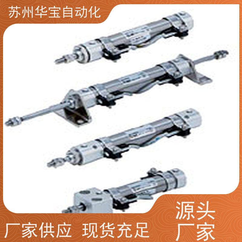 费斯托FESTO阻挡气缸双杆双作用稳定性高夹持缸导杆缸座
