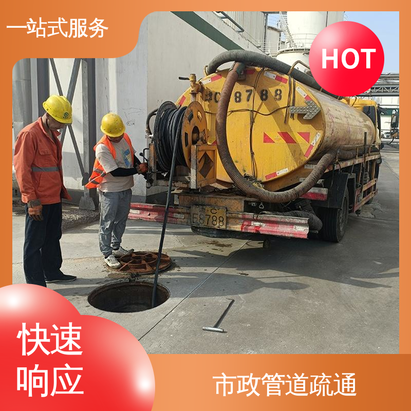 津南区 疏通下水道 大型市政管网清淤检测 一站式服务