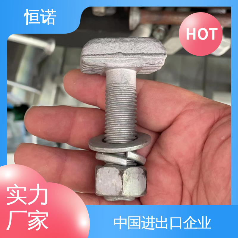 规格齐全 实体厂家 哈芬槽用T型螺栓 订做异型件 恒诺