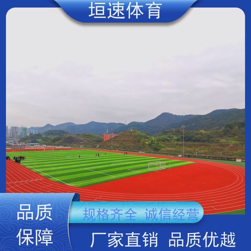 垣速 儿童弹性地垫 pu运动场地坪 幼儿园彩虹跑道适应性广