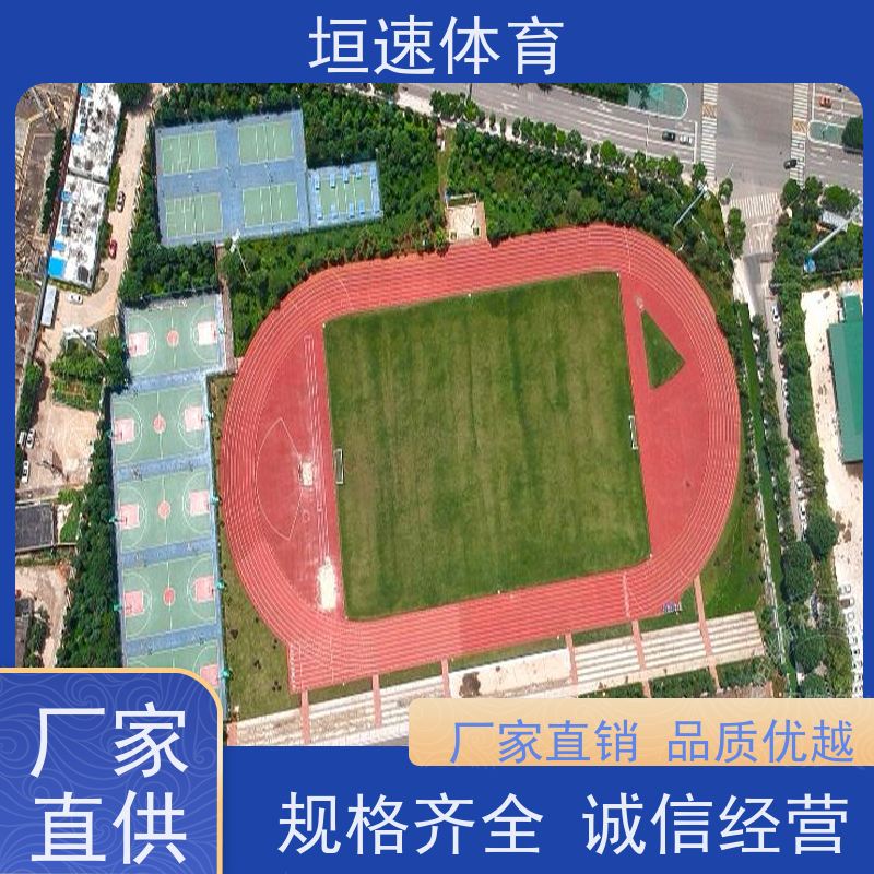 垣速 运动场epdm灰色 室外弹性地坪 田径场跑道抗污易洁