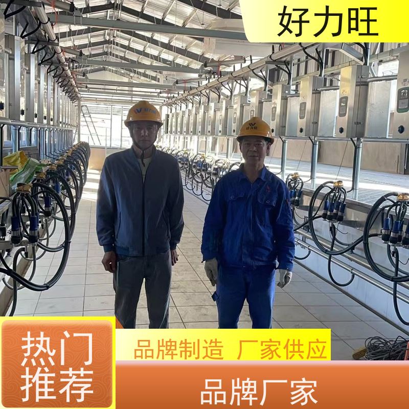 智能自动鱼骨式手推式挤奶机 家用动物奶牛场中置式吸奶机